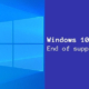 Windows 10 End-of-support